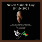 Celebrating Nelson Mandela Day with a Biblical Perspective!